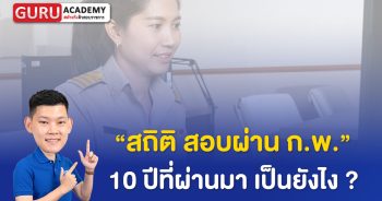 สถิติสอบผ่านกพ